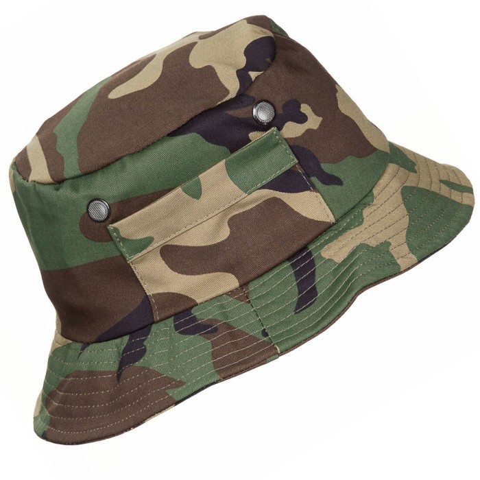 Schlapphut, Tasche mit Reißverschluss rechts